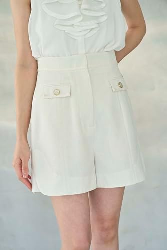 Amazon | サマーツイードショートパンツ SWFP252143IVR0 | アウトドア